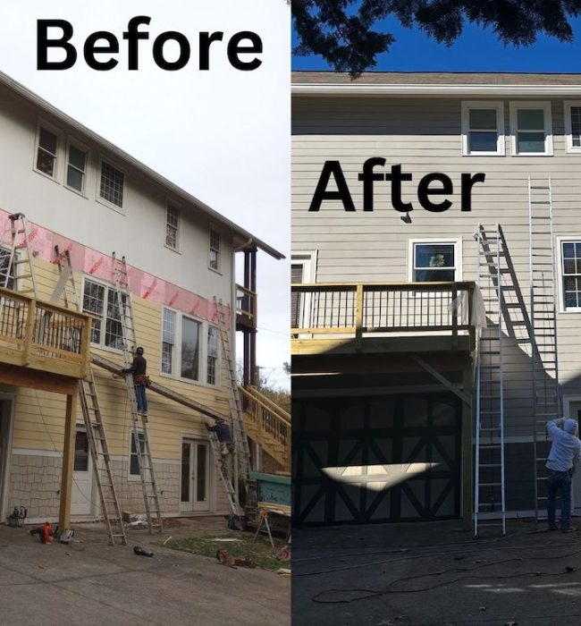 Siding Install - 1